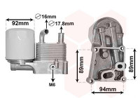 Oljekylare, motor 18003598 International Radiators