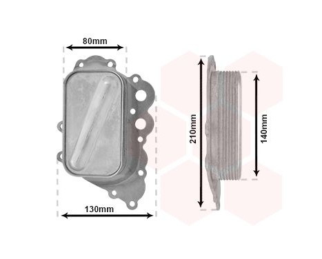 Oljekylare, motor 30003713 International Radiators