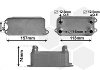 Oljekylare, motor 30013702 International Radiators