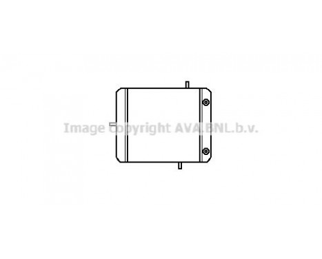 Oljekylare, motor 37003147 Van Wezel, bild 2