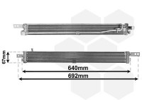 Oljekylare, motor 37003675 International Radiators