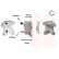 Oljekylare, motor 37013719 International Radiators