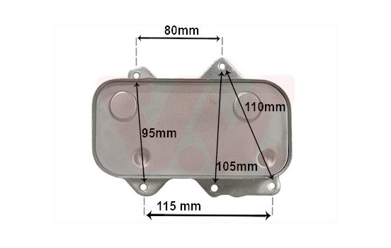 Oljekylare, motor 58013717 International Radiators