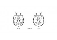 Oljekylare, motor 82003154 International Radiators