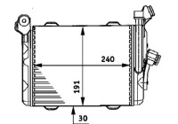 Oljekylare, motor BEHR *** PREMIUM LINE ***