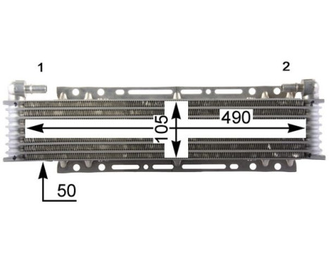 Oljekylare, motor BEHR *** PREMIUM LINE ***, bild 8