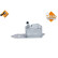Oljekylare, motor EASY FIT