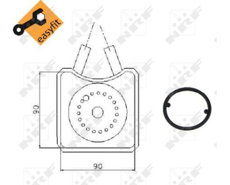 Oljekylare, motor EASY FIT, bild 5