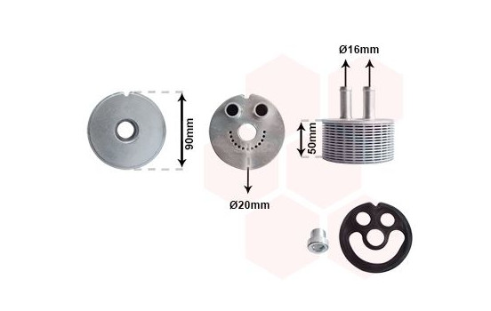 Oljekylare, motor *** IR PLUS ***