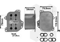 Oljekylare, motor