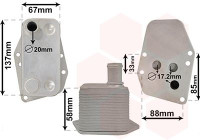 Oljekylare, motor