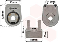 Oljekylare, motor