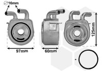 Oljekylare, motor
