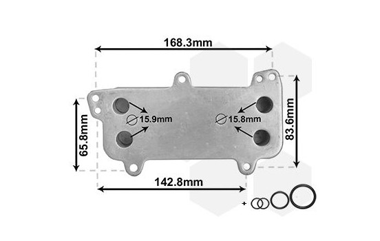 Oljekylare, motor