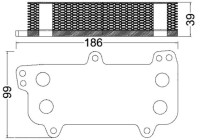 Oljekylare, motor