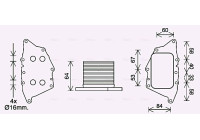Oljekylare, motor