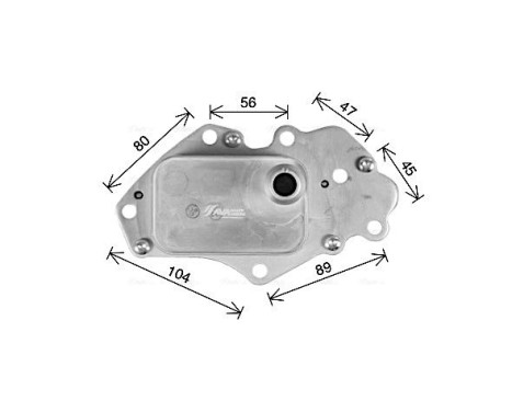 Oljekylare, motor