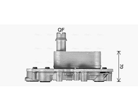 Oljekylare, motor, bild 3