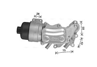 Oljekylare, motor