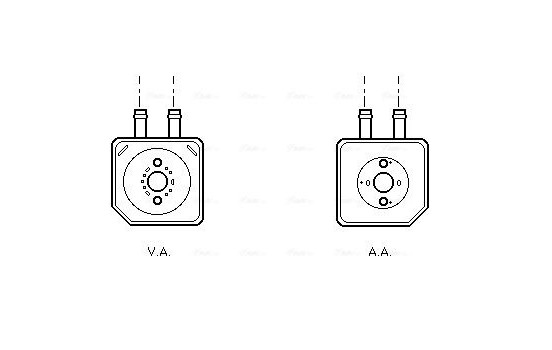 Oljekylare, motor