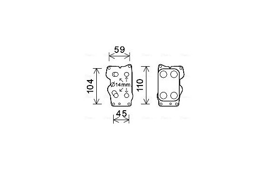 Oljekylare, motor