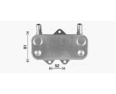 Oljekylare, motor