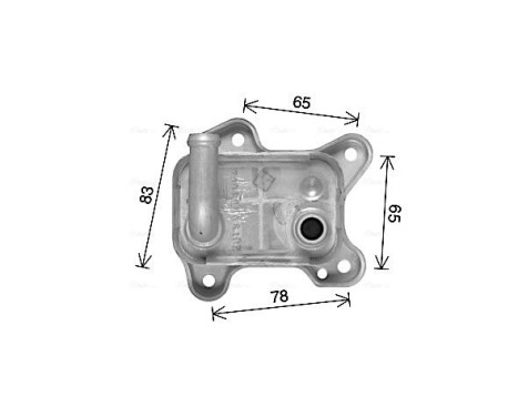 Oljekylare, motor