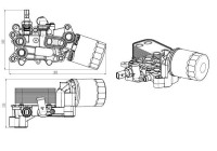 Oljekylare, motor
