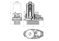Oljekylare, motor