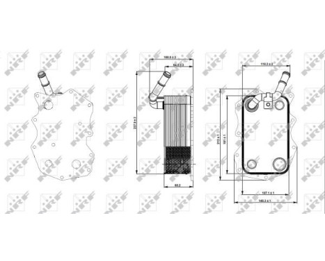 Oljekylare, motor, bild 5