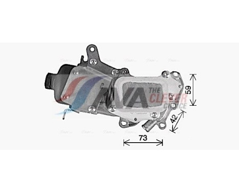 Oljekylare, motor, bild 3