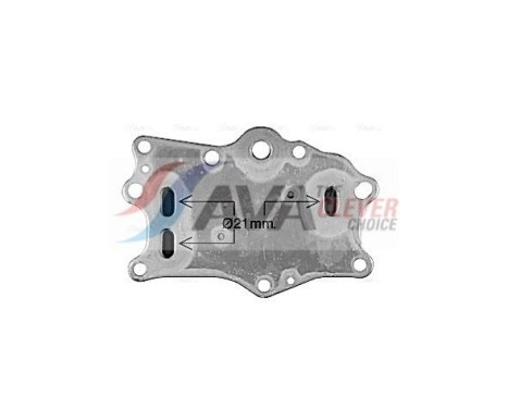 Oljekylare, motor
