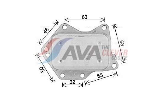 Oljekylare, motor, bild 3