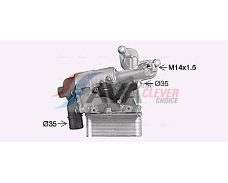 Oljekylare, motor