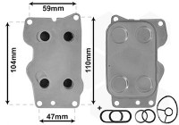 Oljekylare, motor