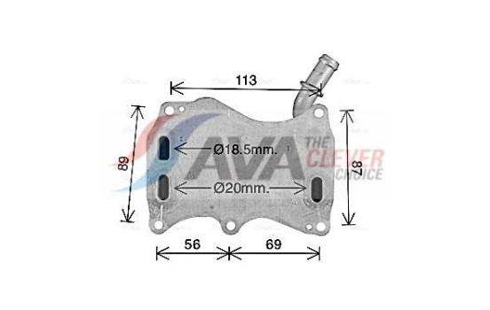 Oljekylare, motor