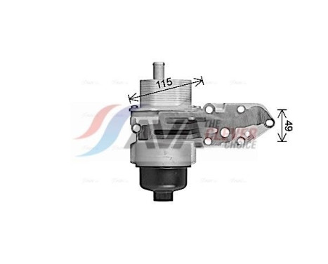 Oljekylare, motor