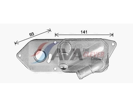 Oljekylare, motor