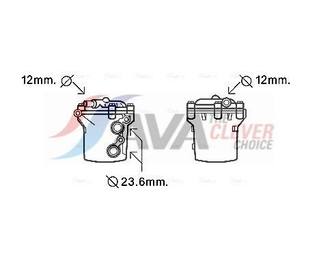 Oljekylare, motor
