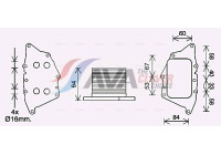Oljekylare, motor