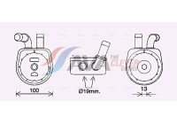 Oljekylare, motor