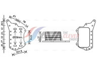 Oljekylare, motor
