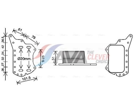 Oljekylare, motor
