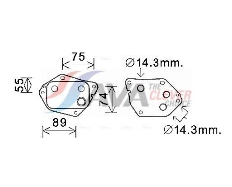 Oljekylare, motor