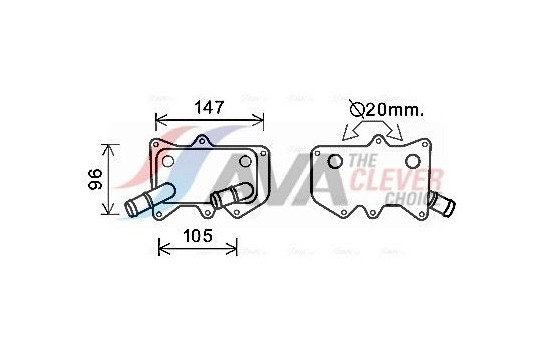 Oljekylare, motor