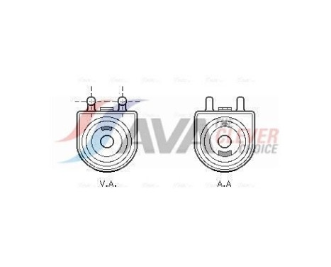Oljekylare, motor