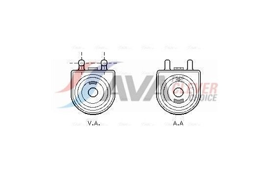 Oljekylare, motor