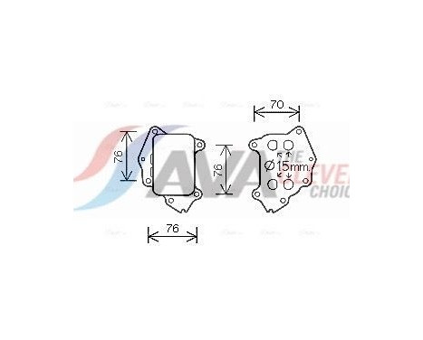 Oljekylare, motor