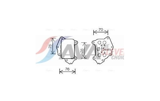 Oljekylare, motor