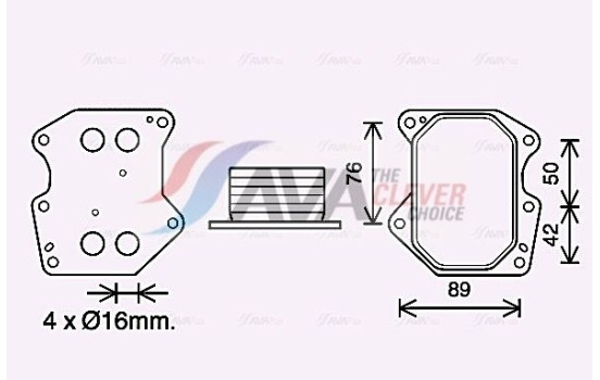 Oljekylare, motor